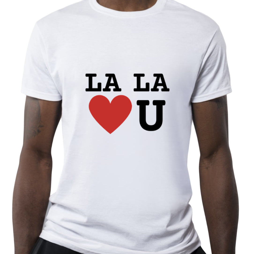 Camiserta Unisex “I Love NY” Blanca