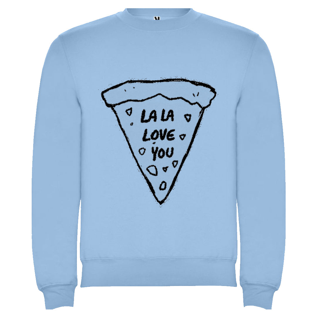Sudadera Unisex "Pizza" Azul